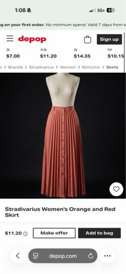 Stradivarius skirt