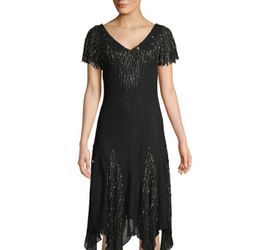 JKARA size 6 black with bead detailing. BRAND NEW! PAID $269.00. ASKING $150.00 obo.