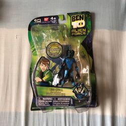 2009 Ben 10 Big Chill With Mini Figure  