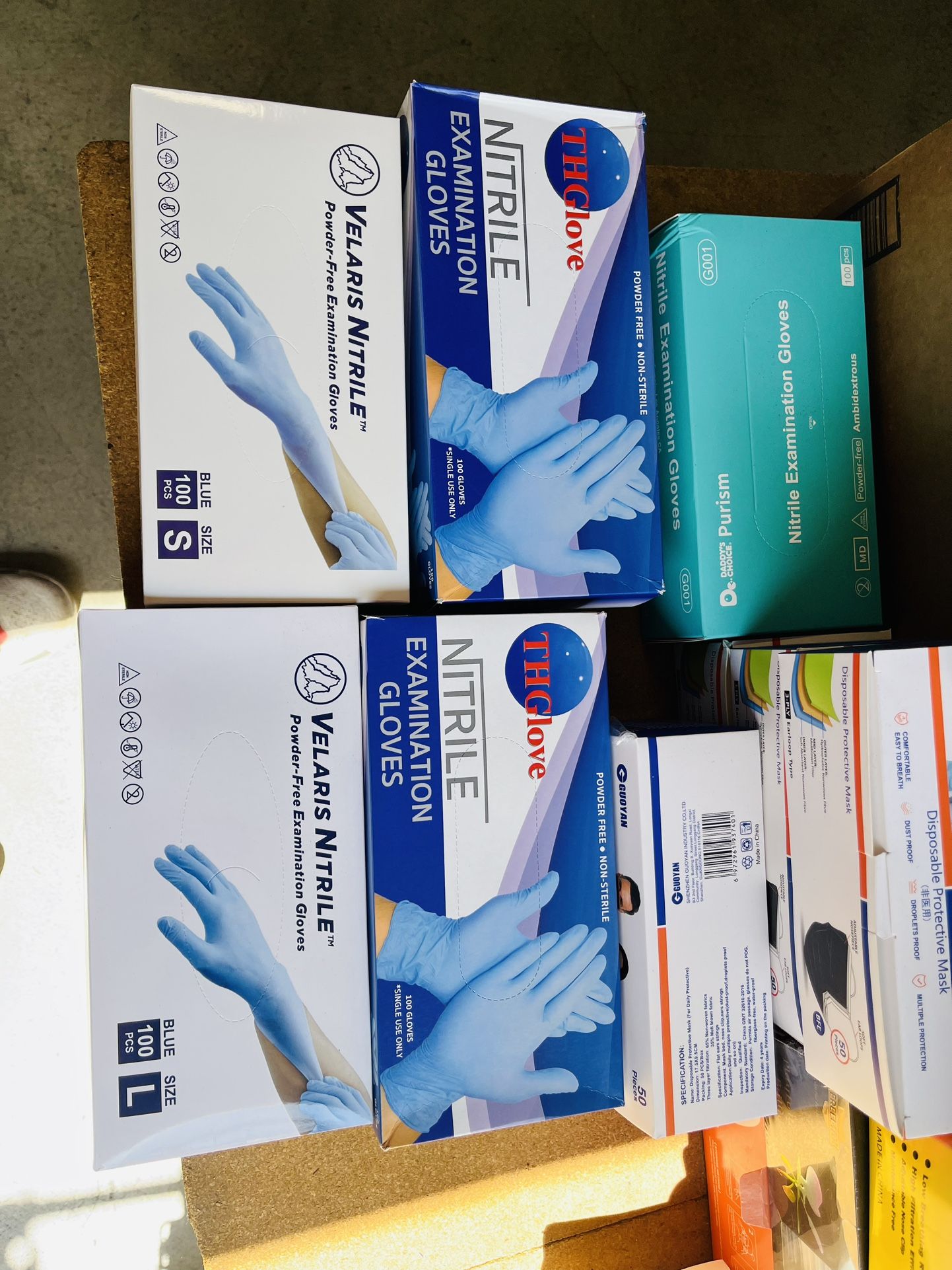 Disposable Gloves $3 A Box. All Sizes Available