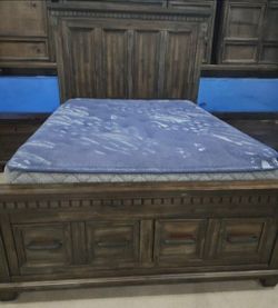 King size bed  ($500)
