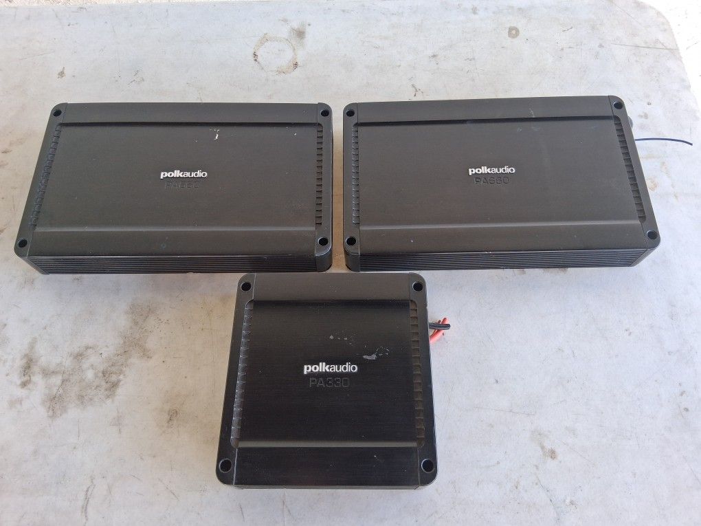 Polk Audio Amps
