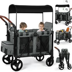 Vomeast Wagon Stroller for 2 Kids