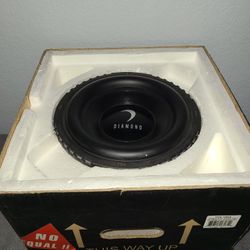 Diamond Audio TDX104 10" Subwoofer