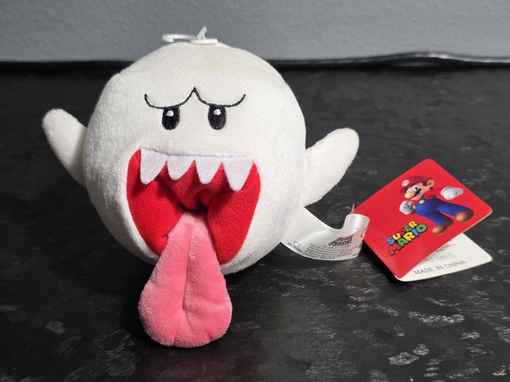 2011 Nintendo Super Mario Boo Plush New With Tags