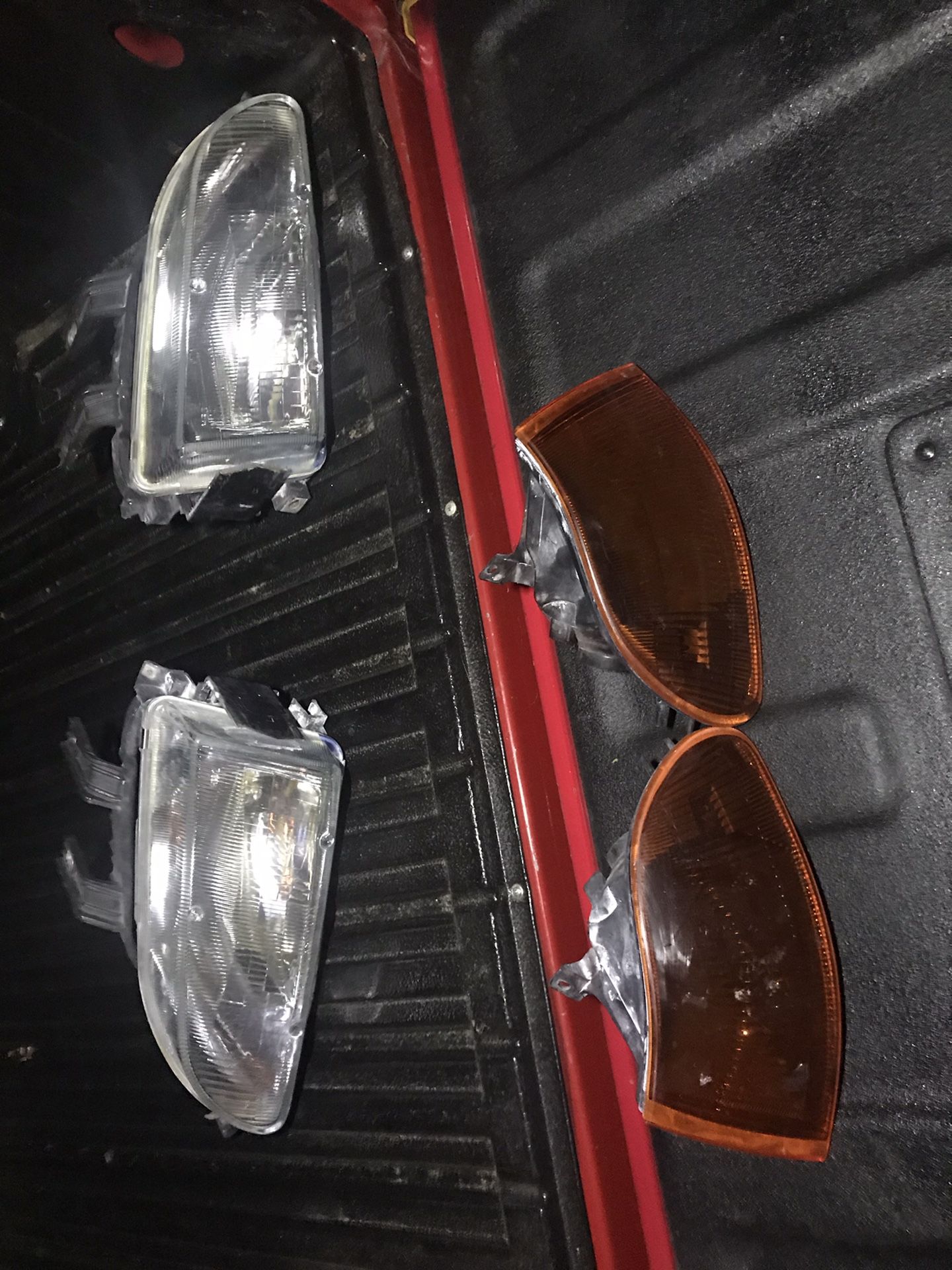 92-96 Honda Civic turn signal lamps with head lights $50
