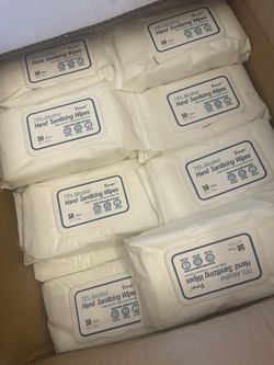 Hand Sanitizing Wipes