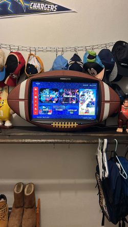 HANNspree Football-Shaped Flat Screen TV