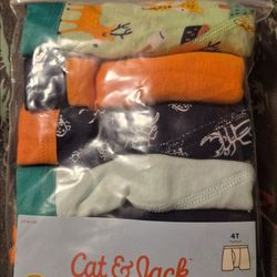 Cat & Jack 6-pack of toddler boys' boxer briefs in size 4T