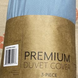 3-Piece King/California King Duvet Cover Set