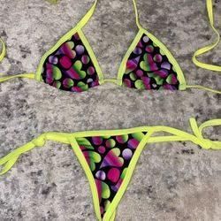 La Costanera Neon Hearts Bikini