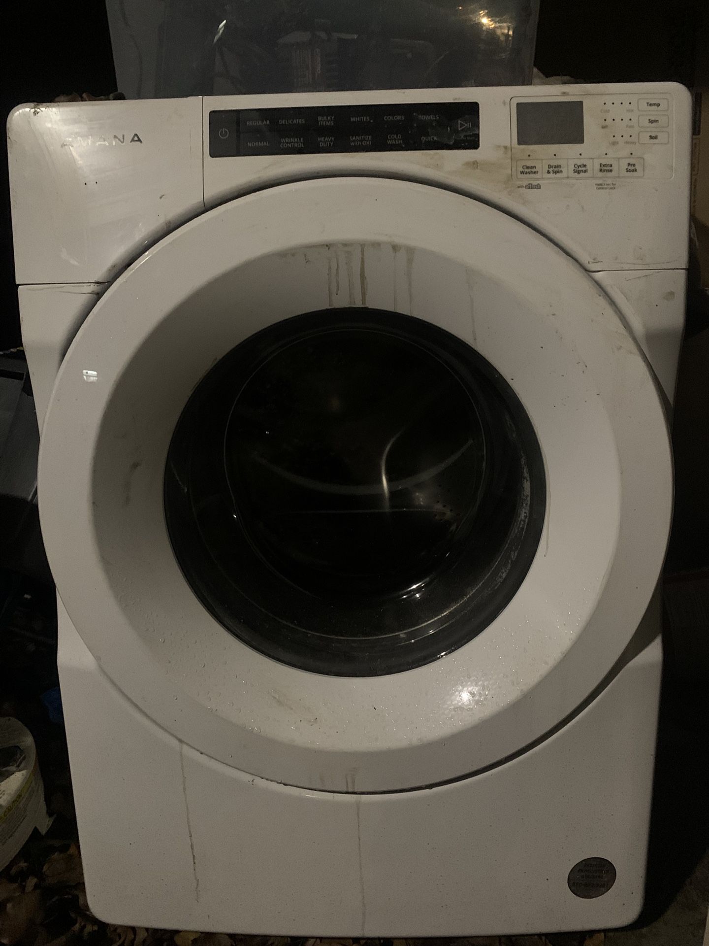 Amana Front Loading Washing Machine