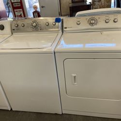 MAYTAG CENTENNIAL WASHER AND DRYER SET 