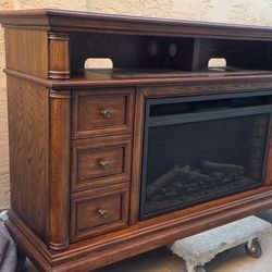 Tv Stand Fire Place