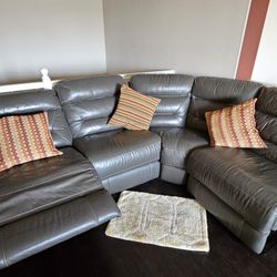 Sectional Leather Sofa