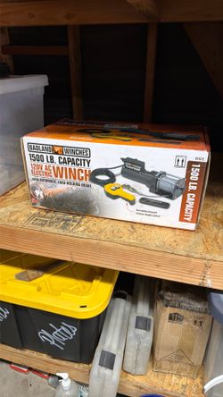 Badland 120v ac winch 1500lbs