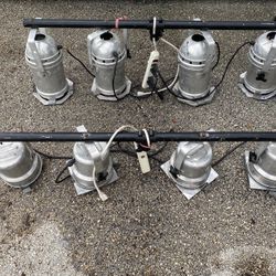 Par Cans w/flying Bars