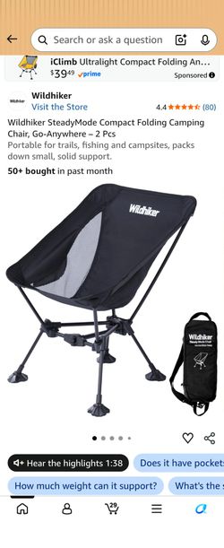 Hiking chair/camping