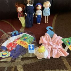 Madeline doll and clothes