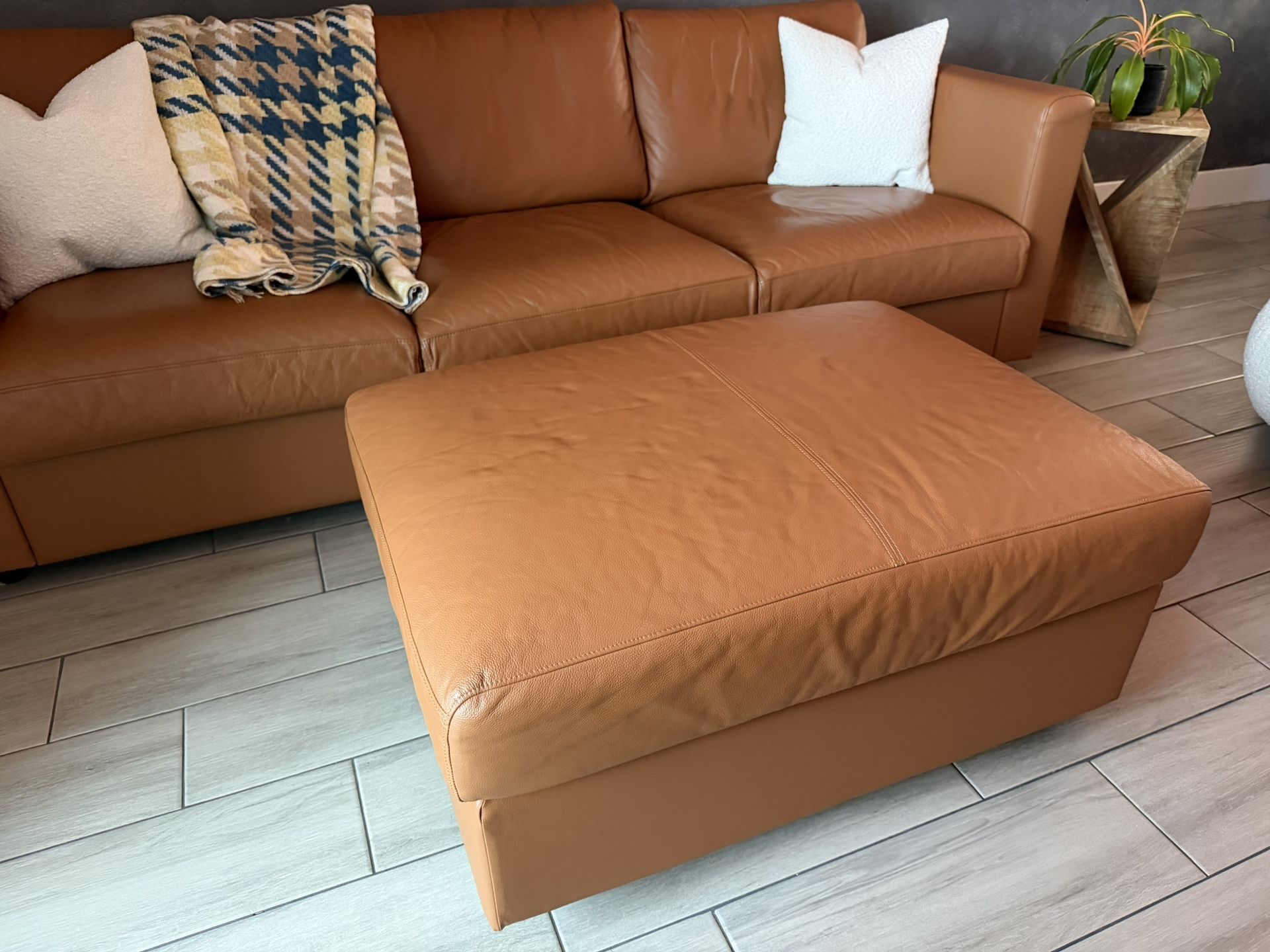 Finnala Ottoman Golden Brown