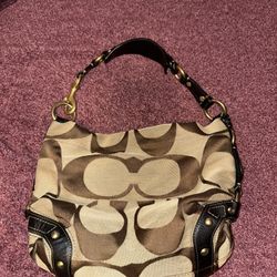 Vintage Coach Carly Shoulder Bag 