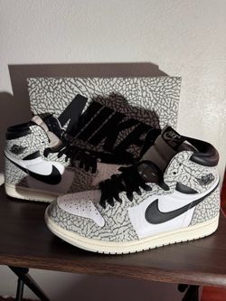 Jordan 1 Retro High OG "White Cement"