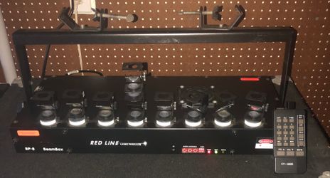 Red Line Beambox Red & Green lasers.