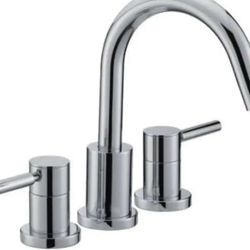  Brushed Nickel Roman Tub Faucet, Mirabelle Edenton 