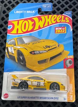 Hot Wheels LB Super Silhouette Nissan Silvia S15 Liberty Walk HW Turbo 1:64