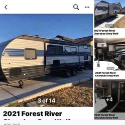 2021 Forest River Cherokee Grey Wolf 26DBH