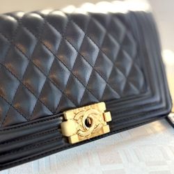 Chanel black crossbody bag