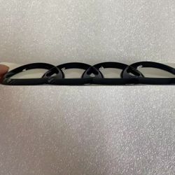 12-18Audi A7 S7 RS7 Rear Emblem  sliver or black