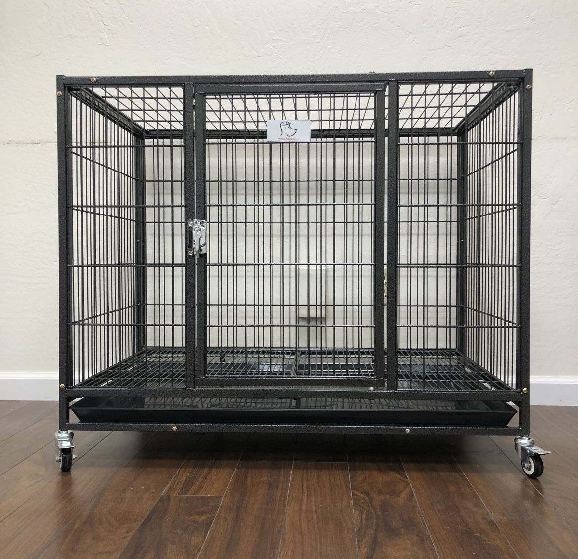 Brand New Heavy Duty 37” Stackable Dog Kennel 