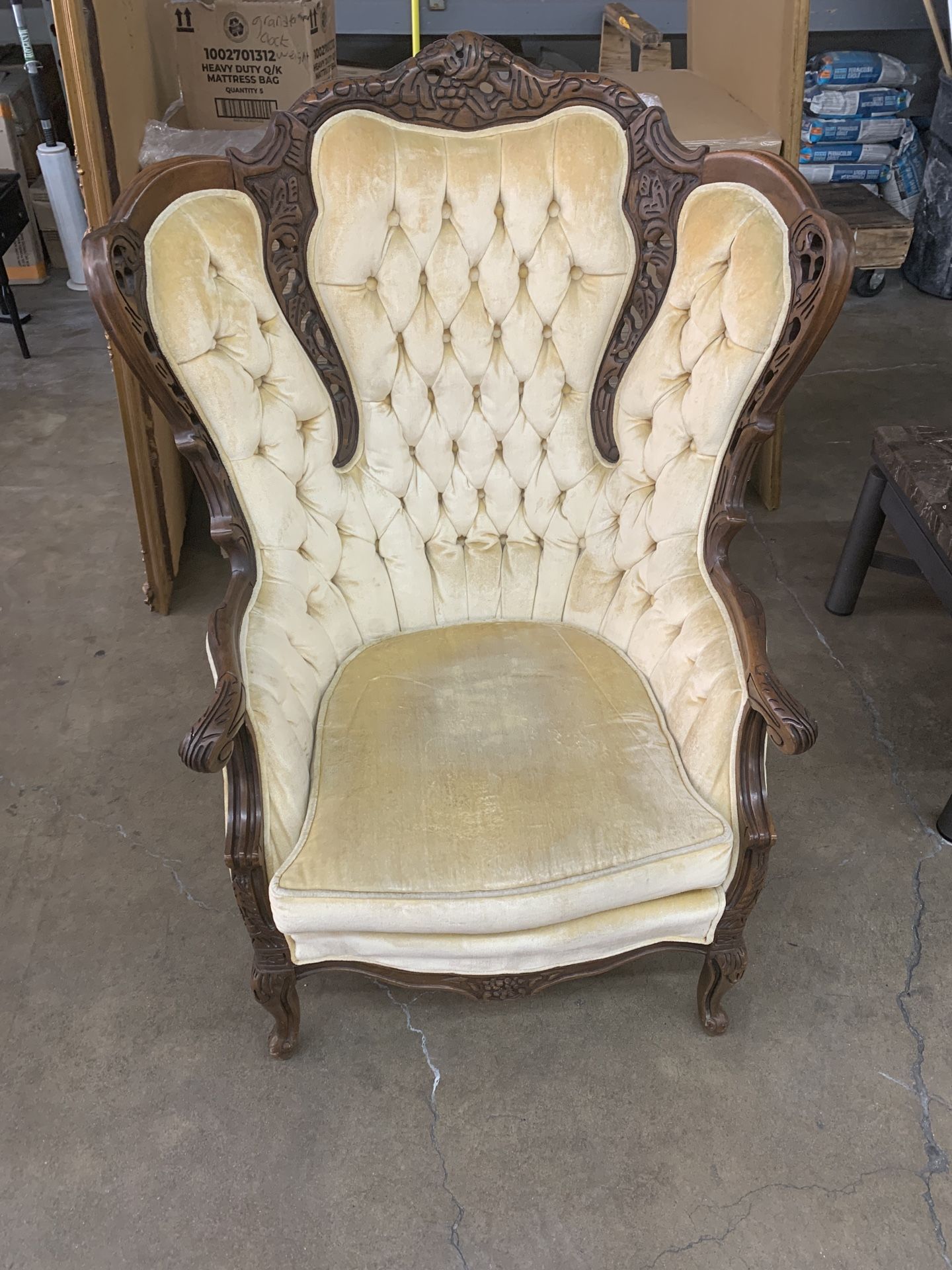 VINTAGE Chair and Couch