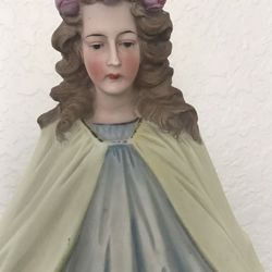 Vintage Madonna Statue 