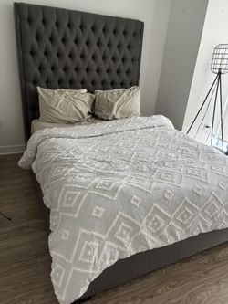 Upholstered Bed with Headboard