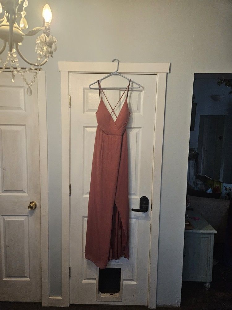 New Pink Bill Levkoff Formal Size 10 Dress