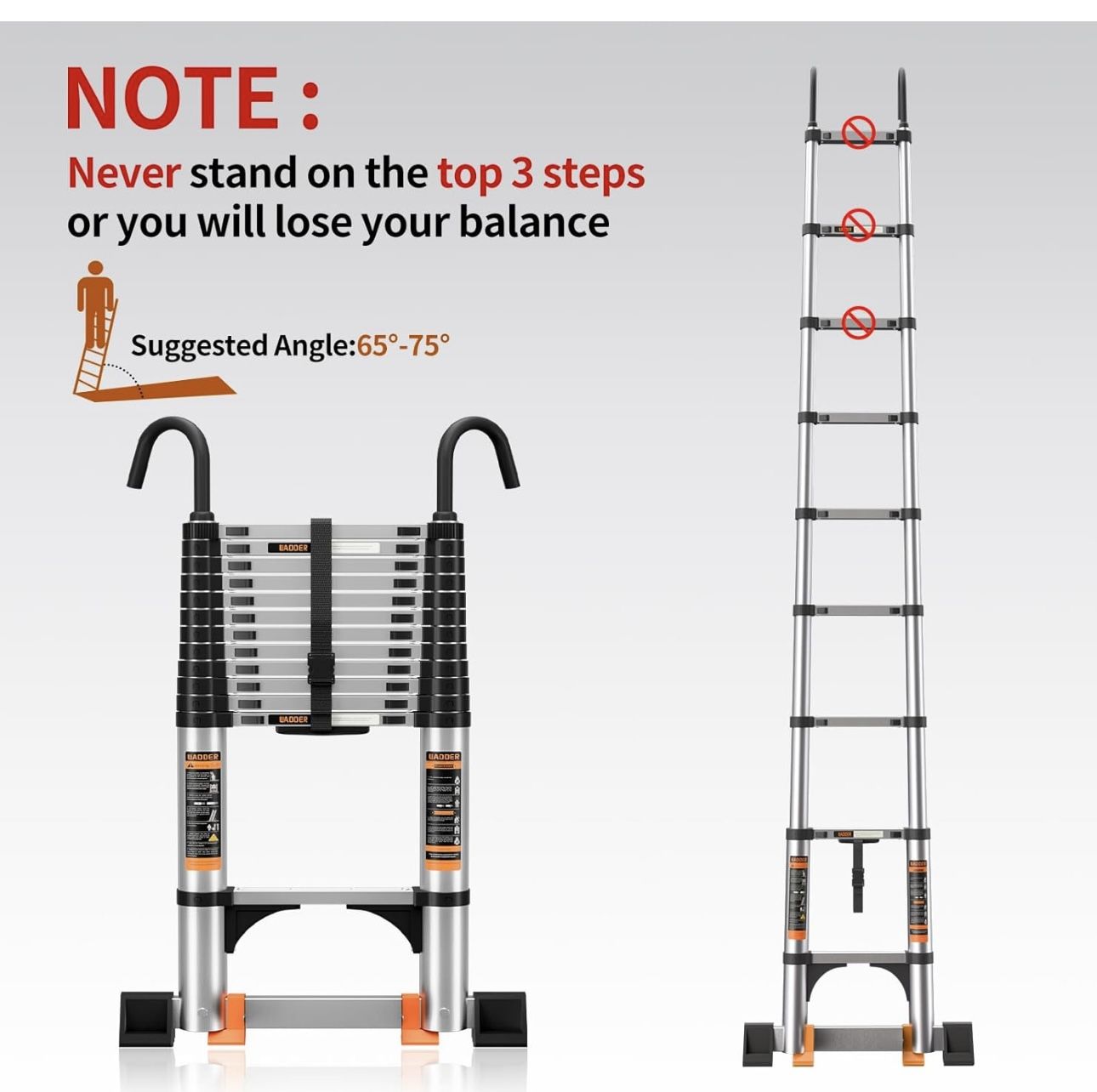Telescoping Ladder,13.5FT - brand new in box - down from $112.00