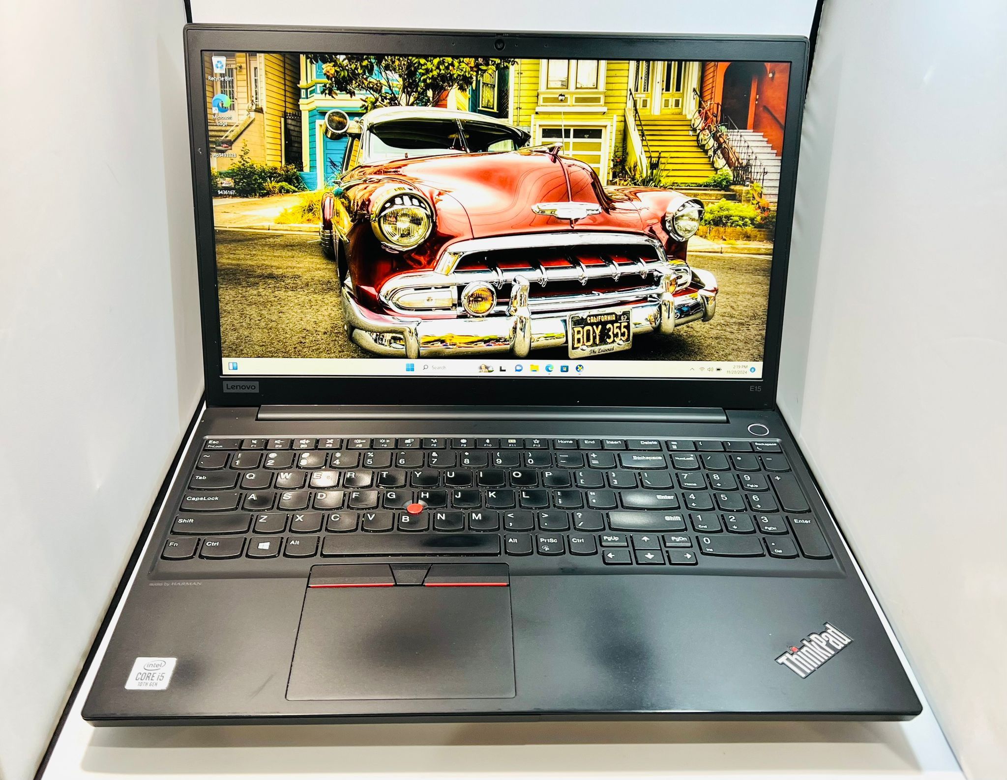 Lenovo ThinkPad E15 15” i5 10210u 2.10GHz 8GB 256GB Windows 11 Pro Fully Functional Electronics & Media