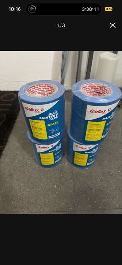 4 packs of painters tape 6 rolls each (24)