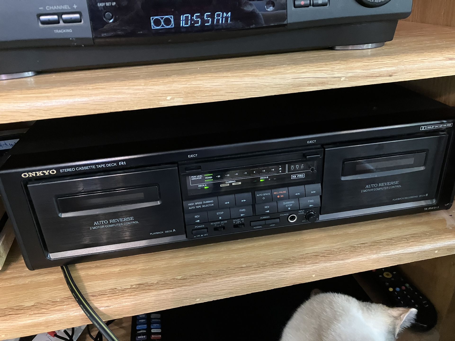 Onkyo Double Well Cassette Deck