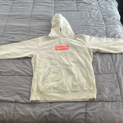 Supreme Lime Green Box Logo Hoodie