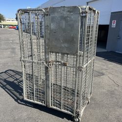 Secuity cart on Wheels / Security Cage