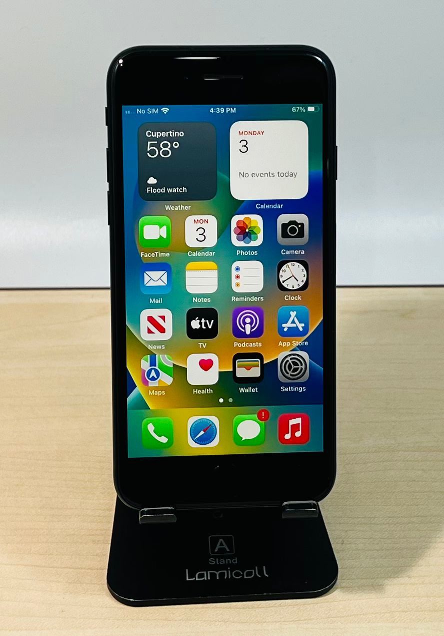 Apple iPhone SE 2nd Gen 2020 AT&T//Cricket Service Battery Health 100%
