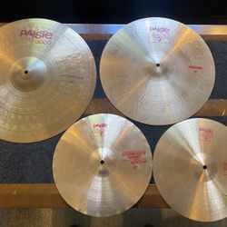 Paiste 2002 Cymbal Set. See Prices