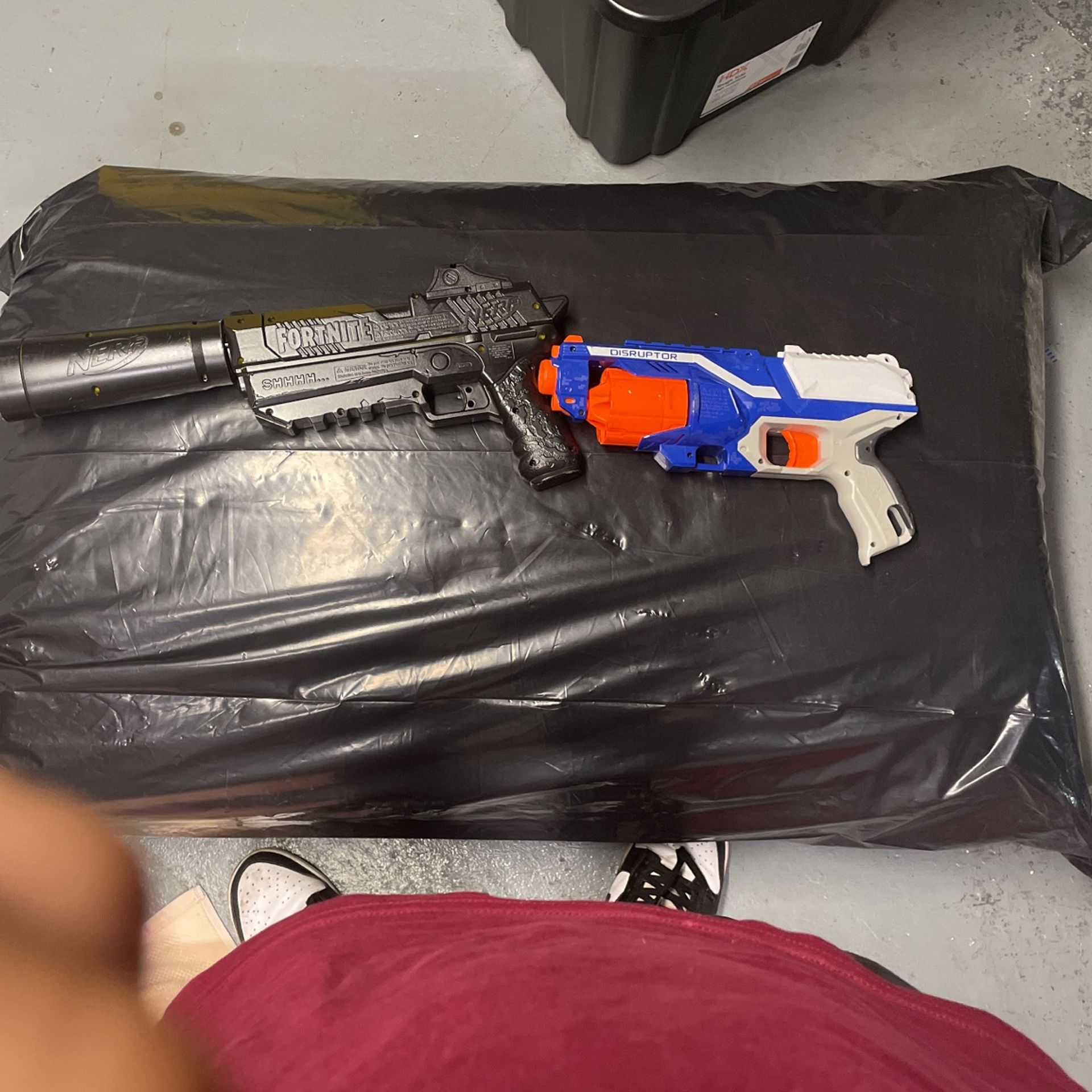 Fortnite Nerf Gun And A Nerf Gun 