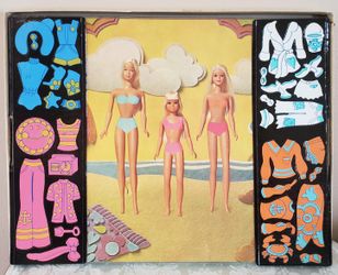 Barbie store colorforms vintage