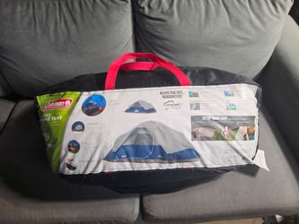 Coleman Oasis 8-Person Extended Dome Family Tent excellent shape