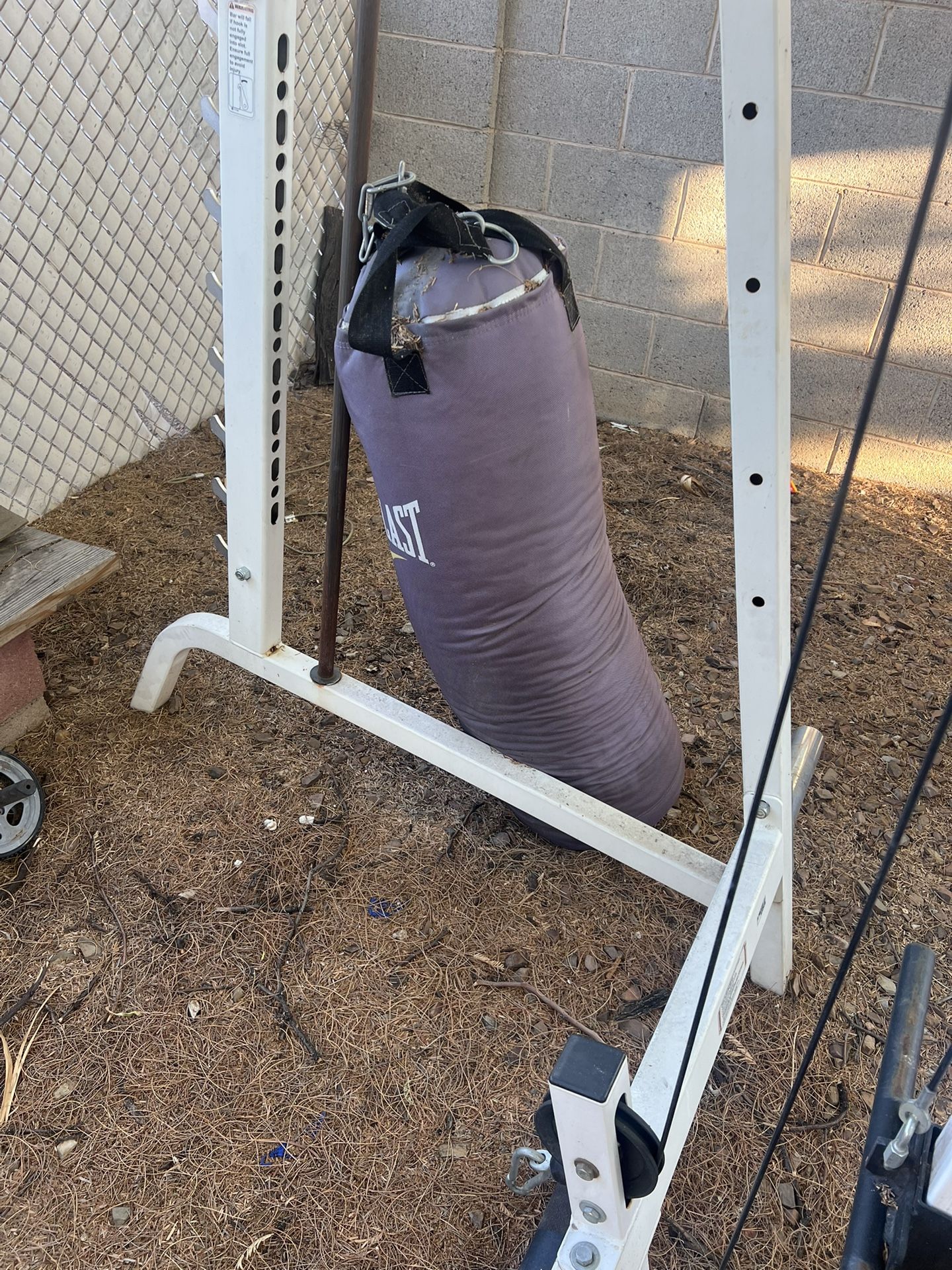 Punching Bag And Stand