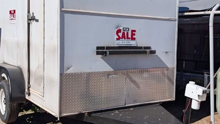 Nice Cargo enclosed trailer great for lawn guy Food Truck tools storage trailor